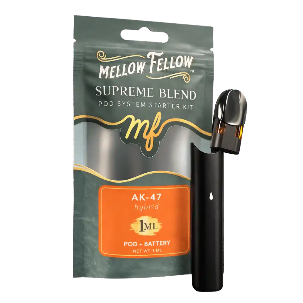 best mellow fellow vape Vapes + Pods Mellow Fellow Supreme Blend 1000mg – ELEVEN THC