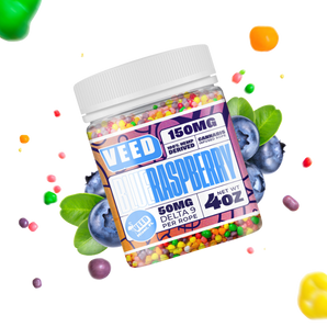 THC gummibarchen 150mg Nerd Ropes | VEED