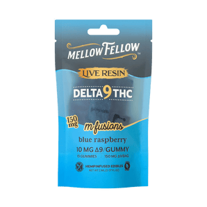 THC Live Resin Gummies | Mellow Fellow