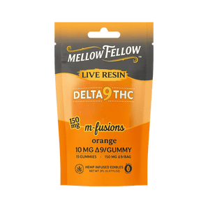 THC Live Resin Gummies | Mellow Fellow