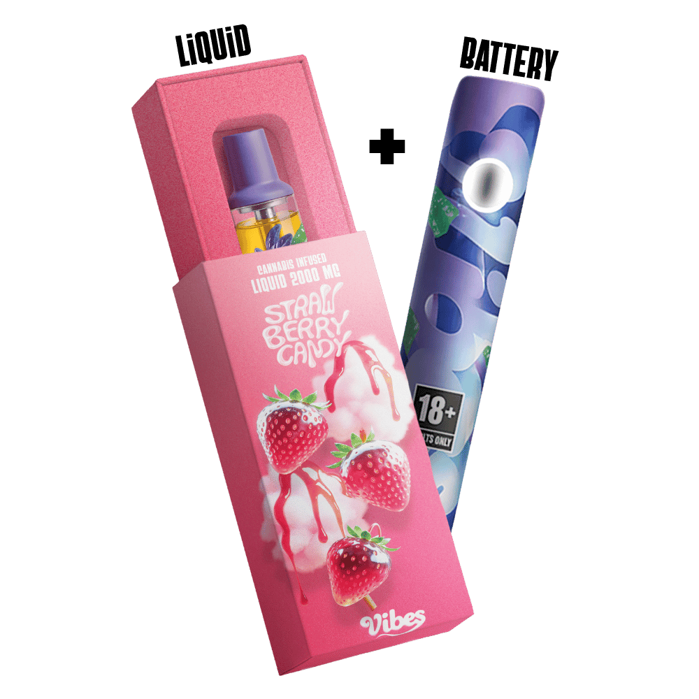 THC E-Liquide Puissant Vibes 2000MG (CBC + THC) | Ds 49,99 THC E-Liquide Puissant Vibes 2000MG (CBC + THC) | Ds 49,99