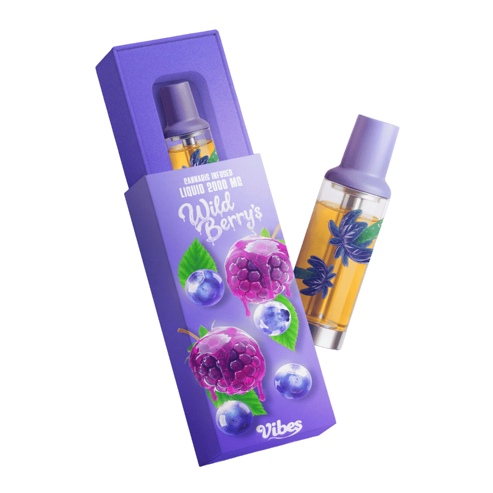 Vibes E-Liquid Potente al THC 2000MG (CBC + THC) | A partire da 49,99 Vibes E-Liquid Potente al THC 2000MG (CBC + THC) | A partire da 49,99